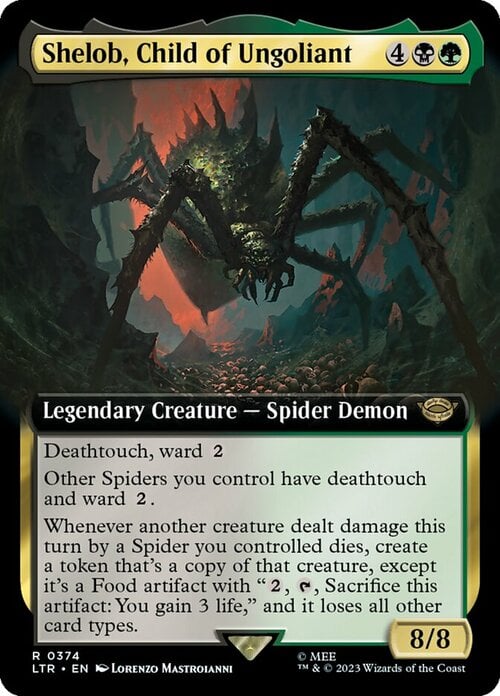 Shelob, Child of Ungoliant Card Front