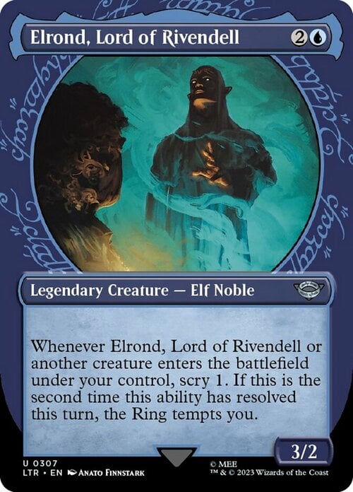 Elrond, Lord of Rivendell Card Front