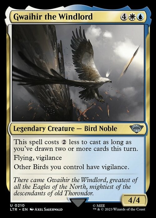 Gwaihir the Windlord Card Front
