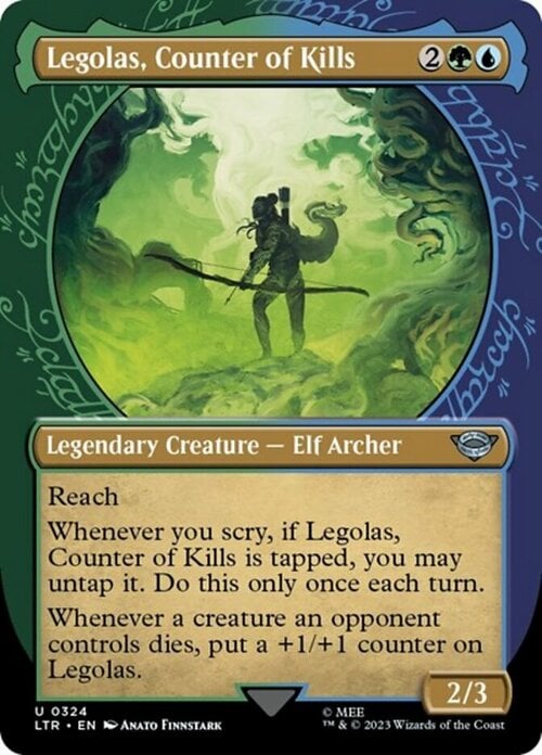 Legolas, Counter of Kills Card Front