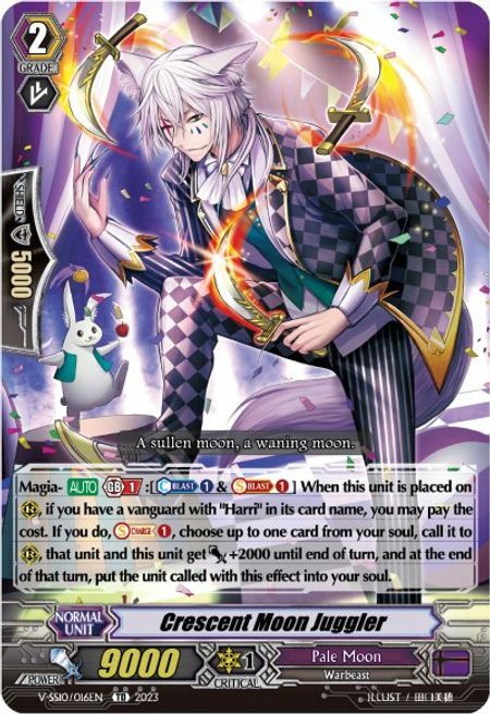 Crescent Moon Juggler [G Format] Frente