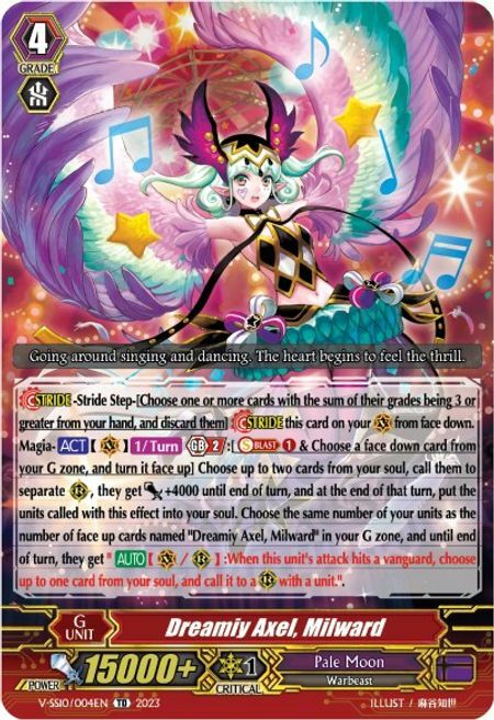 Dreamiy Axel, Milward [G Format] Card Front