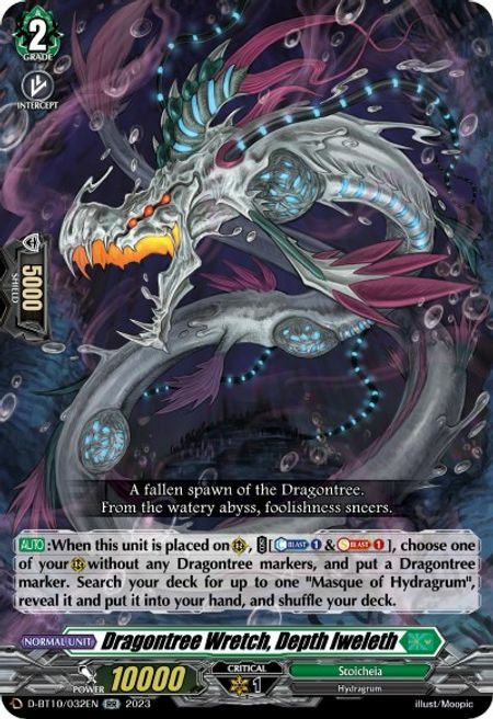 Dragontree Wretch, Depth Iweleth Card Front