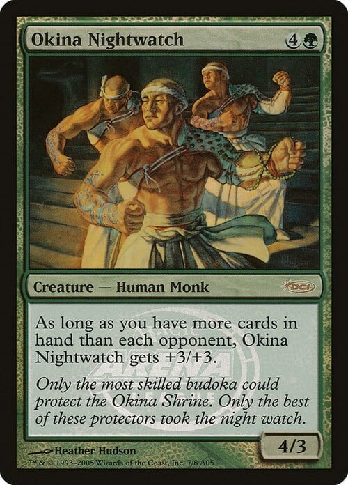 Okina Nightwatch Card Front