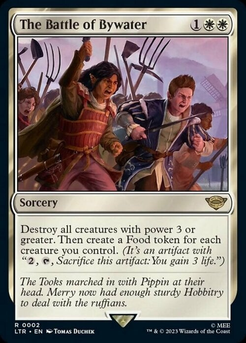 The Battle of Bywater Card Front