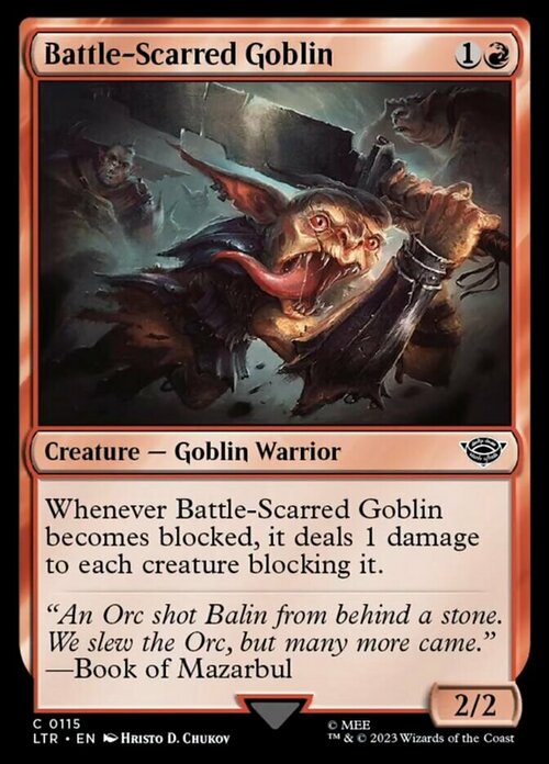 Battle-Scarred Goblin Card Front