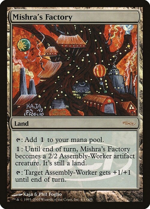 Mishra's Factory Card Front