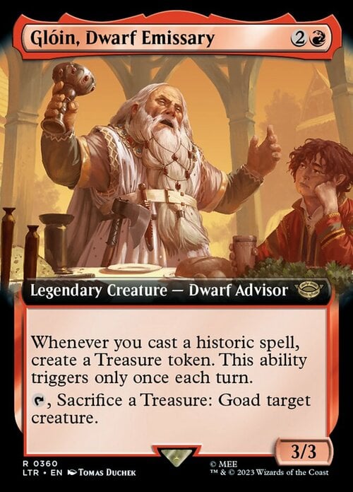 Glóin, Dwarf Emissary Card Front