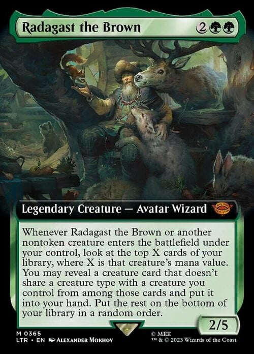 Radagast the Brown Card Front