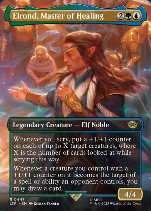 Elrond, Master of Healing Card Front