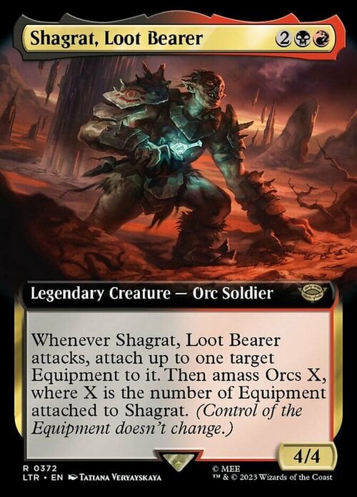 Shagrat, Loot Bearer Card Front