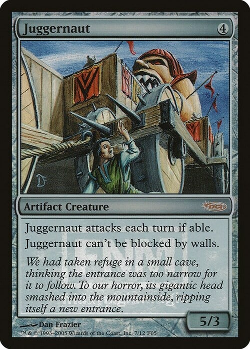 Juggernaut Card Front