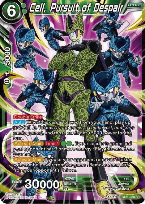 Cell, Pursuit of Despair Card Front