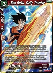 Son Goku, Daily Training