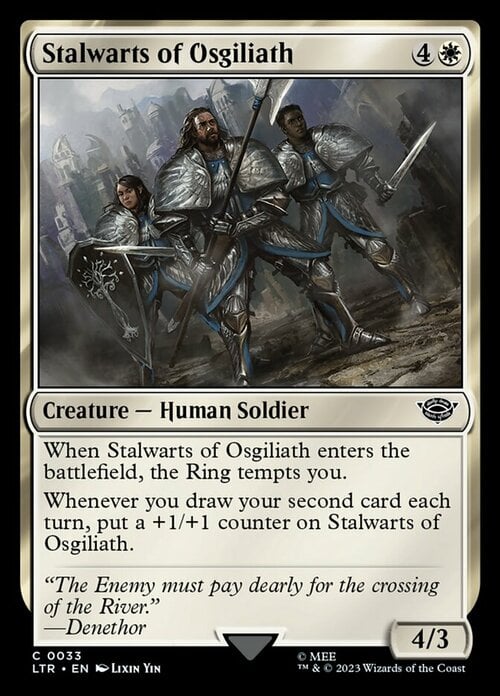 Stalwarts of Osgiliath Card Front