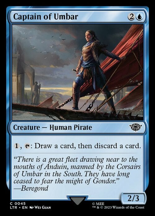 Captain of Umbar Card Front