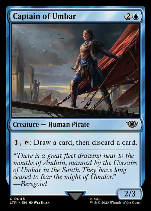 Captain of Umbar Card Front