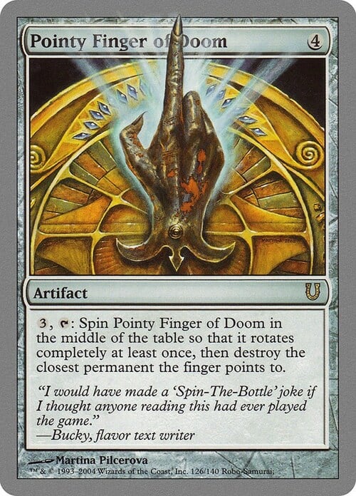 Pointy Finger of Doom Card Front