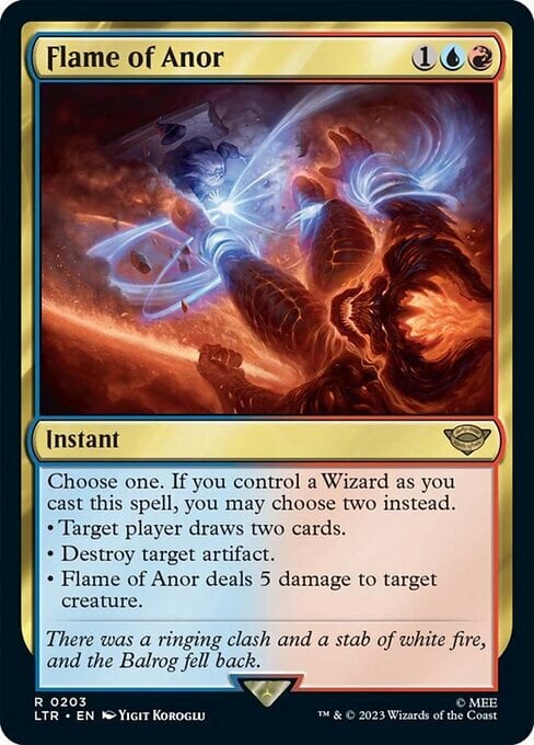 Flame of Anor Card Front