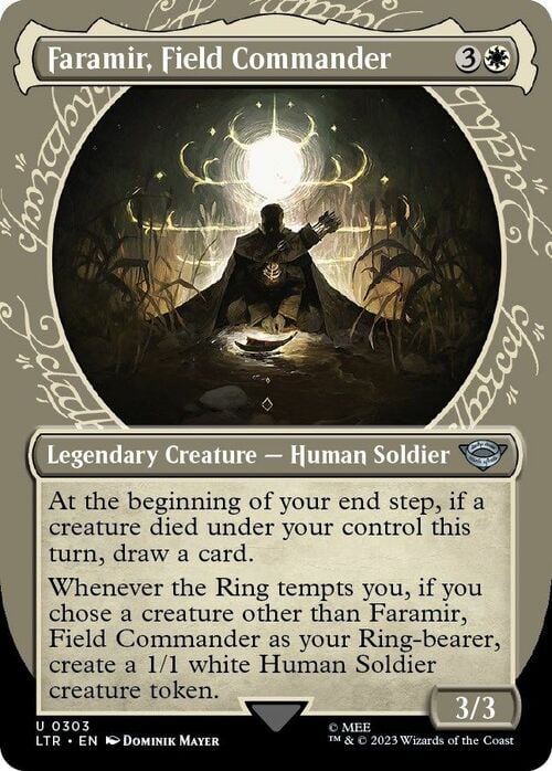 Faramir, Field Commander Card Front