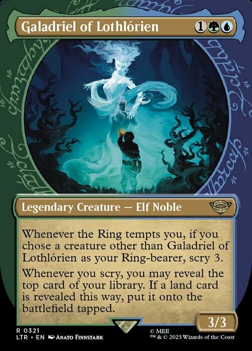 Galadriel di Lothlórien Card Front
