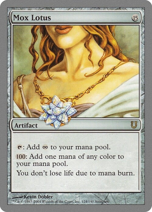 Mox Lotus Card Front