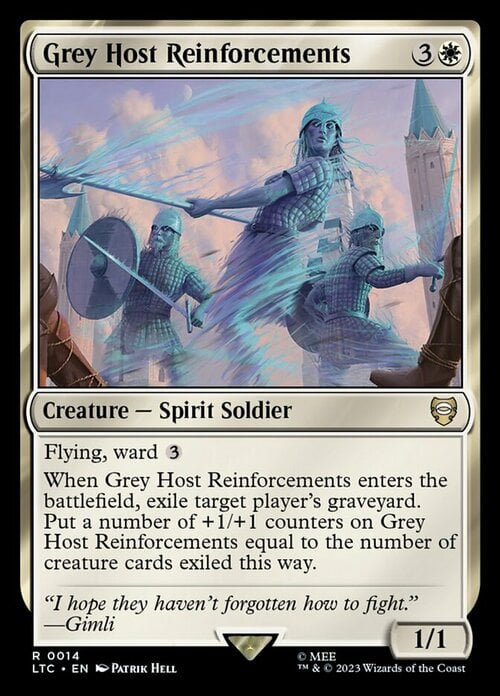Grey Host Reinforcements Card Front