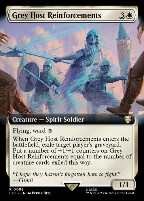 Grey Host Reinforcements Card Front