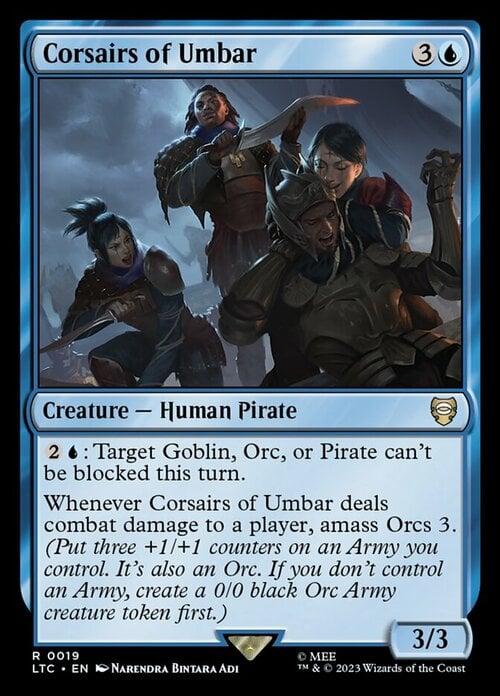 Corsairs of Umbar Card Front