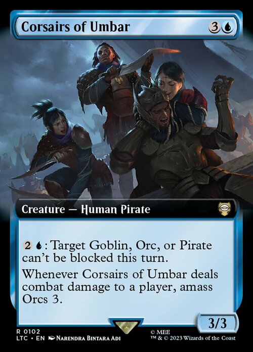 Corsairs of Umbar Card Front