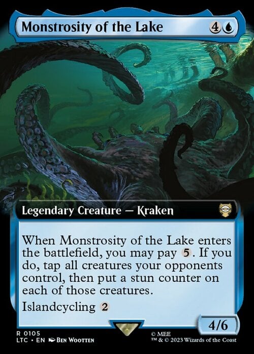 Mostruosità del Lago Card Front