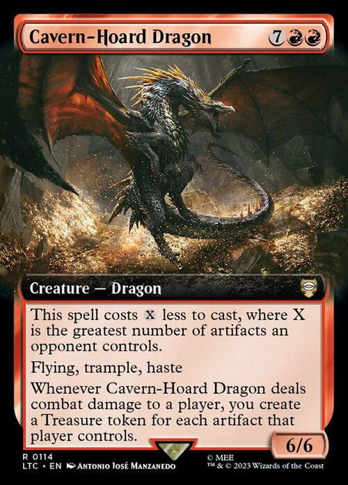 Cavern-Hoard Dragon Card Front
