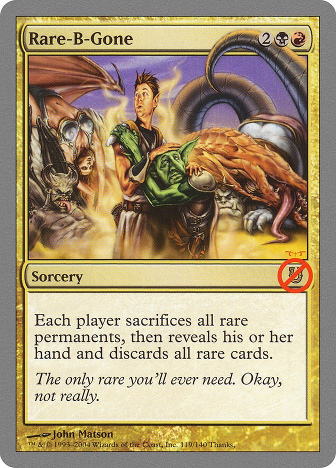 unhinged cards mtg Rare-B-Gone Unhinged | Magic