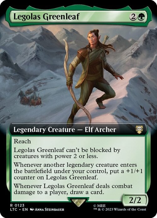 Legolas Greenleaf Card Front