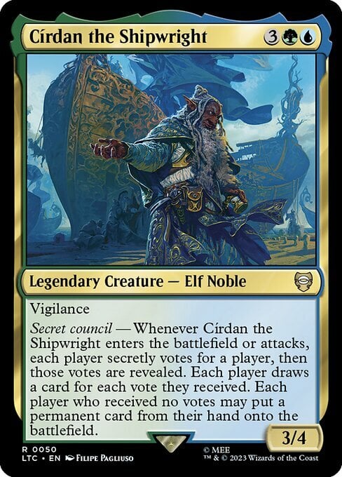 Círdan the Shipwright Card Front