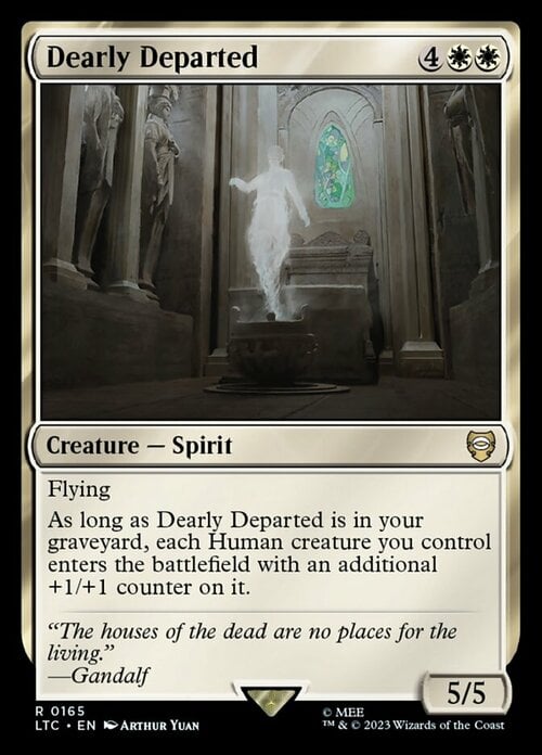 Dearly Departed Card Front