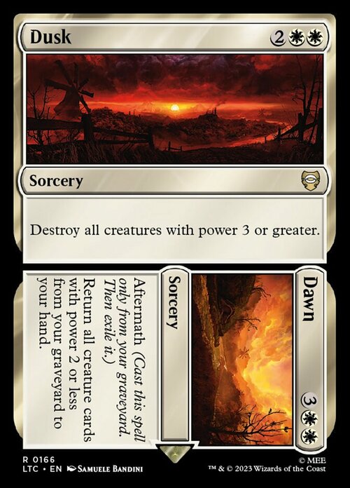 Dusk // Dawn Card Front
