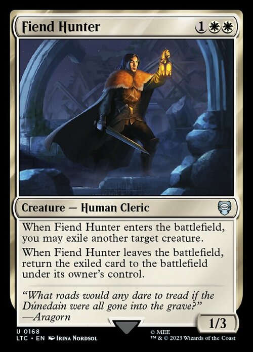 Fiend Hunter Card Front