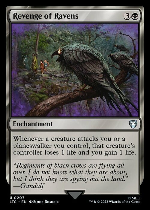 Revenge of Ravens Card Front