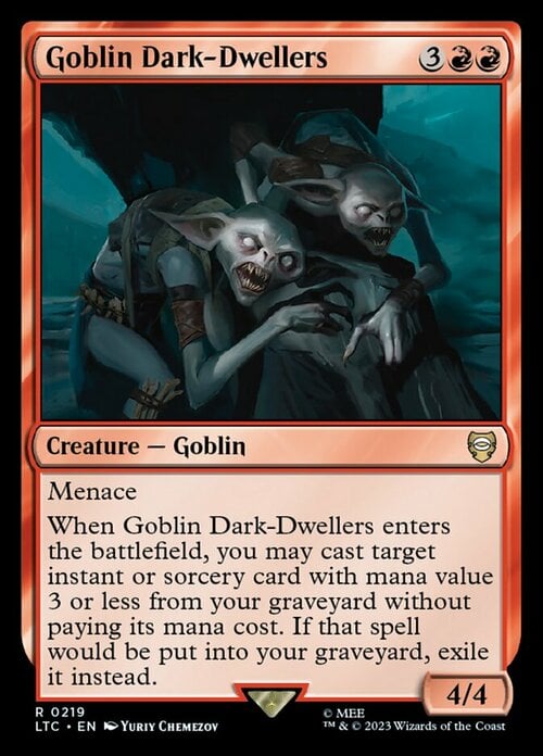 Goblin Dark-Dwellers Card Front