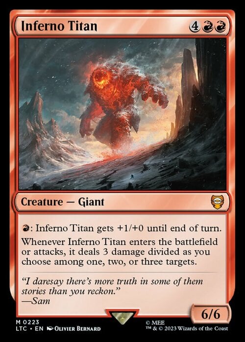 Inferno Titan Card Front