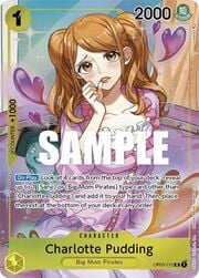 Charlotte Pudding · Alternate Art OP03-112a