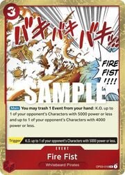 Fire Fist OP03-018
