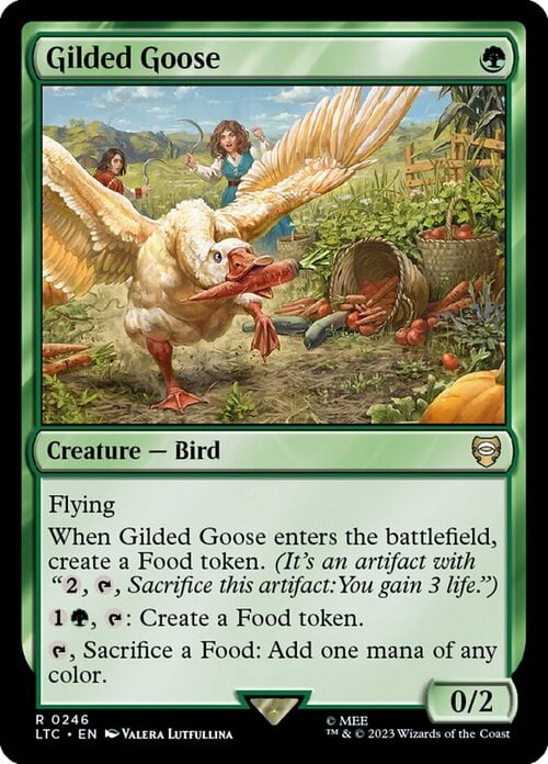 Gilded Goose Card Front