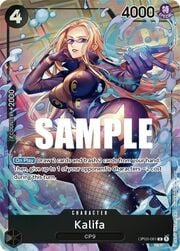 Kalifa · Alternate Art OP03-081a