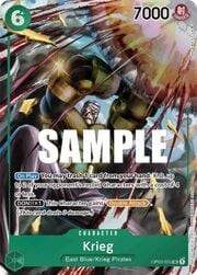 Krieg · Alternate Art OP03-025a