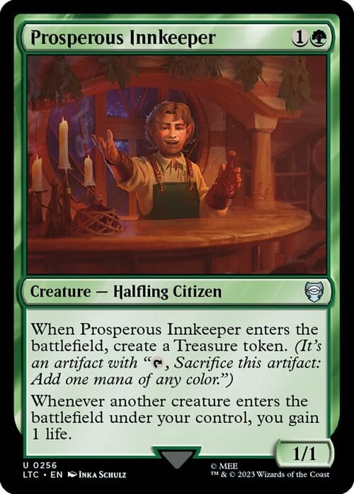 Prosperous Innkeeper Card Front