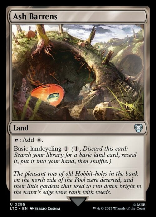 Ash Barrens Card Front