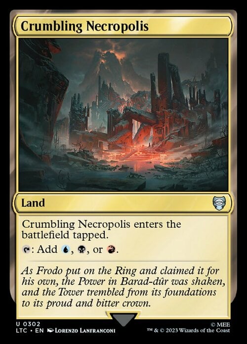 Crumbling Necropolis Card Front