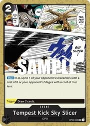 Tempest Kick Sky Slicer OP03-096